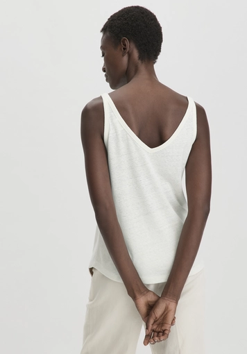 Jersey Top Regular made of linen and organic cotton - 2