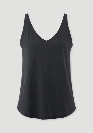 Jersey Top Regular aus Leinen und Bio-Baumwolle
