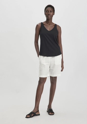 Jersey Top Regular made of linen and organic cotton - 1