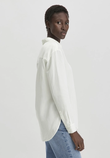 Bluse Relaxed aus weichem TENCEL™ Lyocell mit Leinen - 2