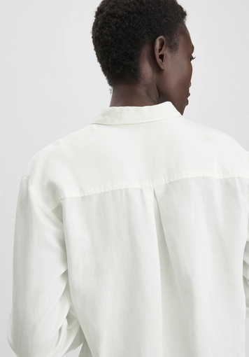Bluse Relaxed aus weichem TENCEL™ Lyocell mit Leinen - 3