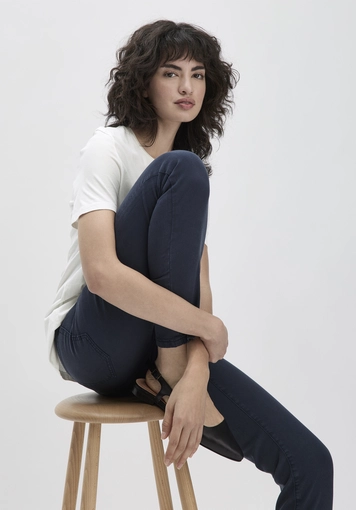 5-pocket skinny pants made of TENCEL™ Lyocell with pure organic cotton - 3