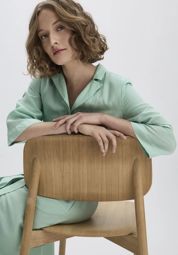 Kleid Midi Relaxed aus TENCEL Lyocell mit Leinen - 3