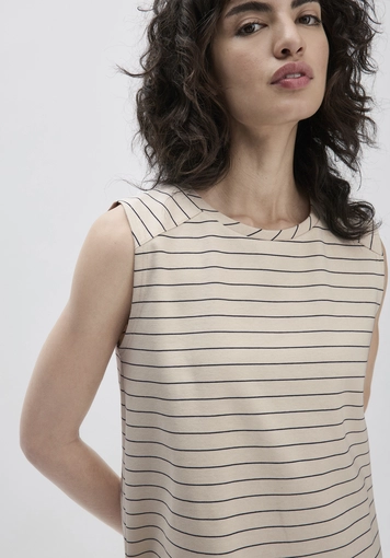 Streifen Jersey Top Relaxed aus weicher Bio-Baumwolle - 3