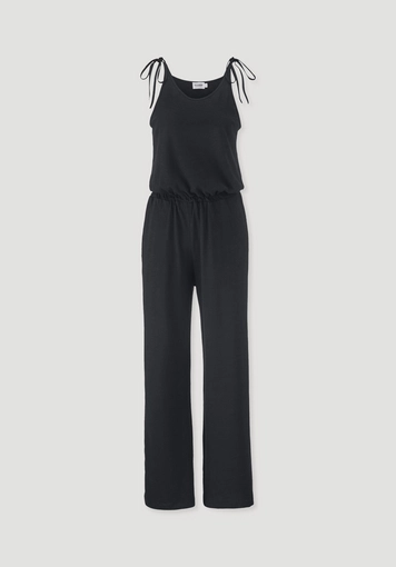 Jersey Jumpsuit Relaxed aus Leinen und Bio-Baumwolle - 4