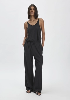 Jersey Jumpsuit Relaxed aus Leinen und Bio-Baumwolle