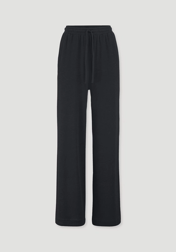 Jersey Hose Wide Leg Relaxed aus Leinen und Bio-Baumwolle