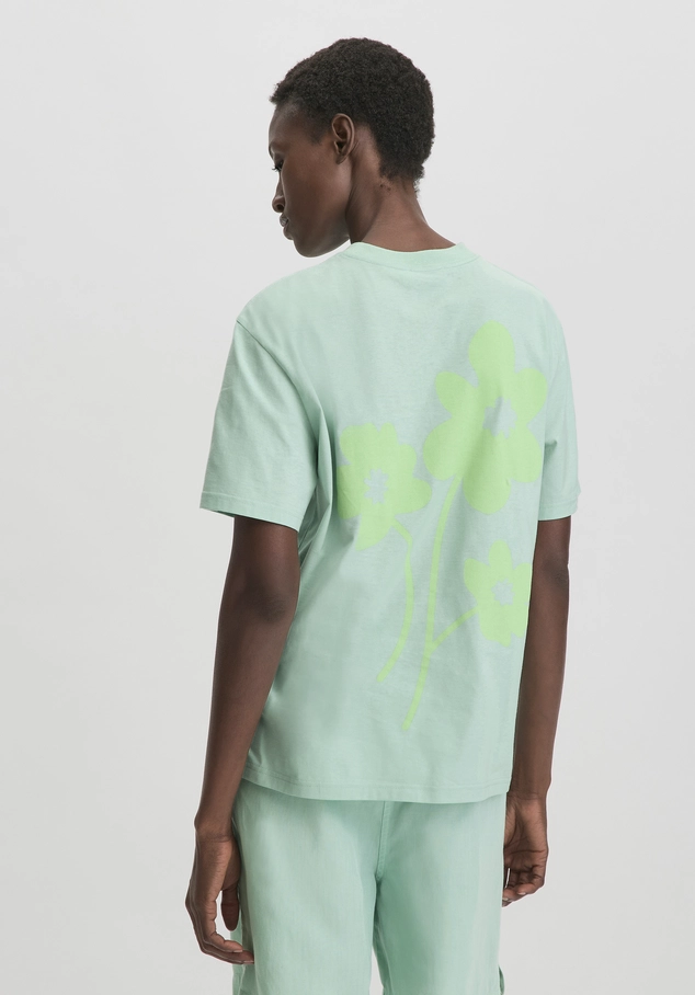 Print T-Shirt Oversize aus reiner Bio-Baumwolle