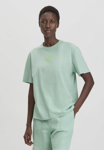 Print T-Shirt Oversize aus reiner Bio-Baumwolle - 2