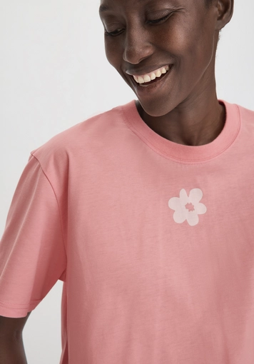 Print T-Shirt Oversize made of pure organic cotton - 3