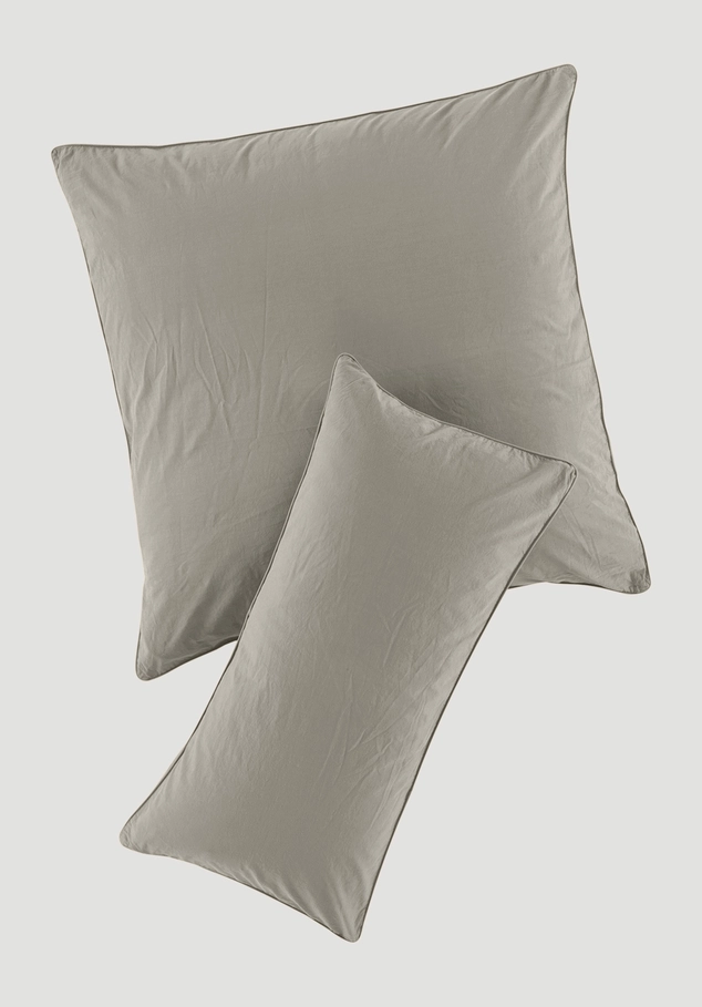 Percale cushion cover made from pure organic cotton
