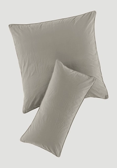 Percale cushion cover made from pure organic cotton