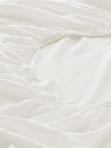 Jersey fitted sheet made from pure organic cotton - 0