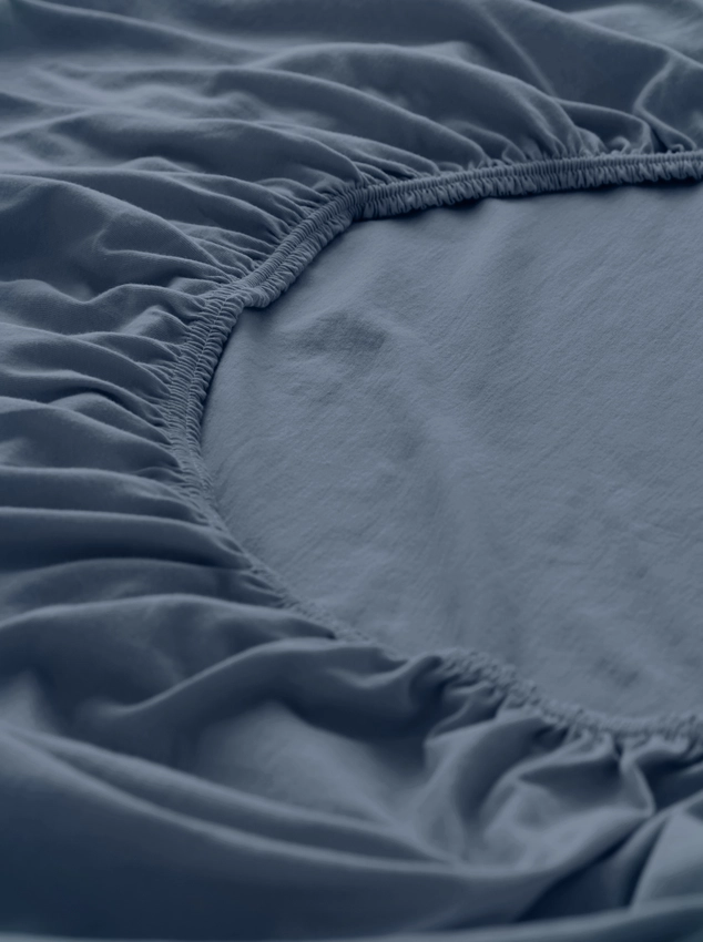 Jersey Spannbettlaken aus reiner Bio-Baumwolle