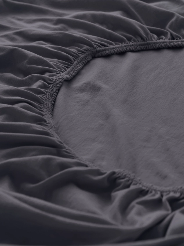 Jersey Spannbettlaken aus reiner Bio-Baumwolle