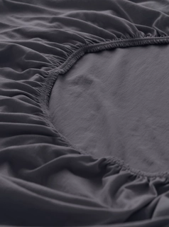 Jersey Spannbettlaken aus reiner Bio-Baumwolle