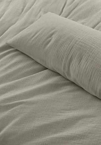 Pure organic cotton muslin bedding set - 1