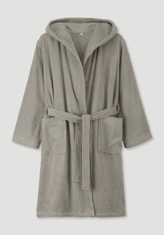 Short bathrobe Relaxed made of pure organic cotton