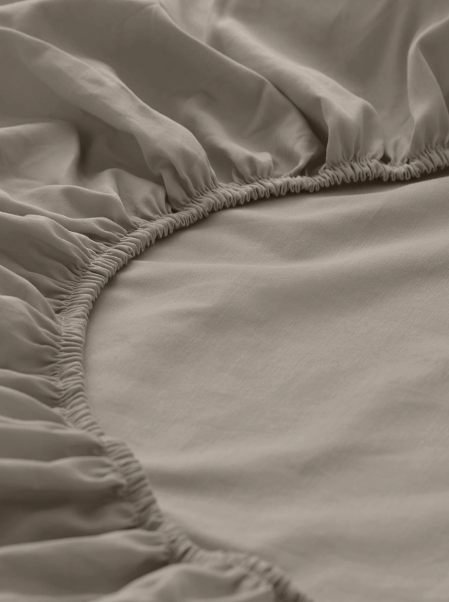 Jersey fitted sheet made from pure organic cotton