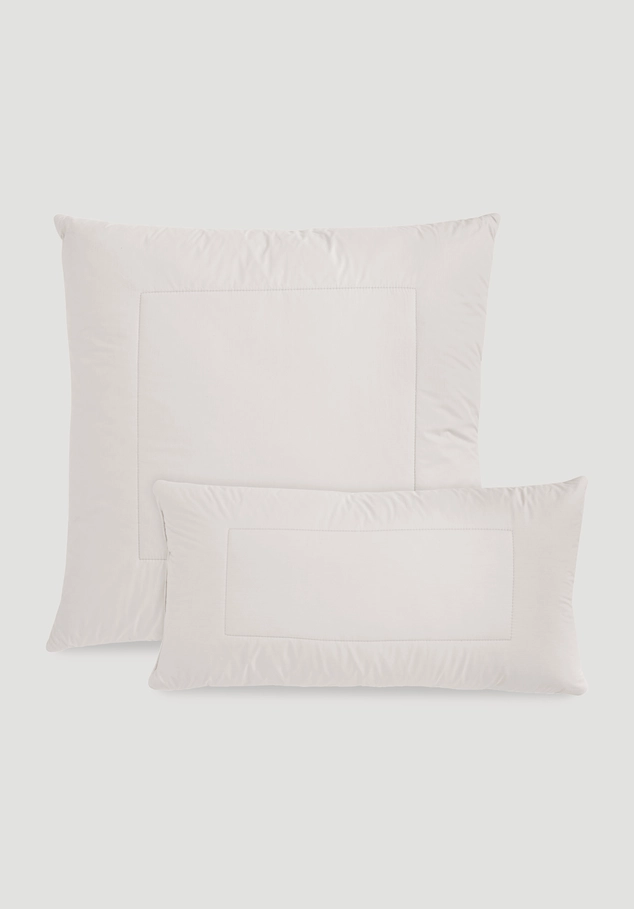 3-chamber pillow virgin wool-hemp