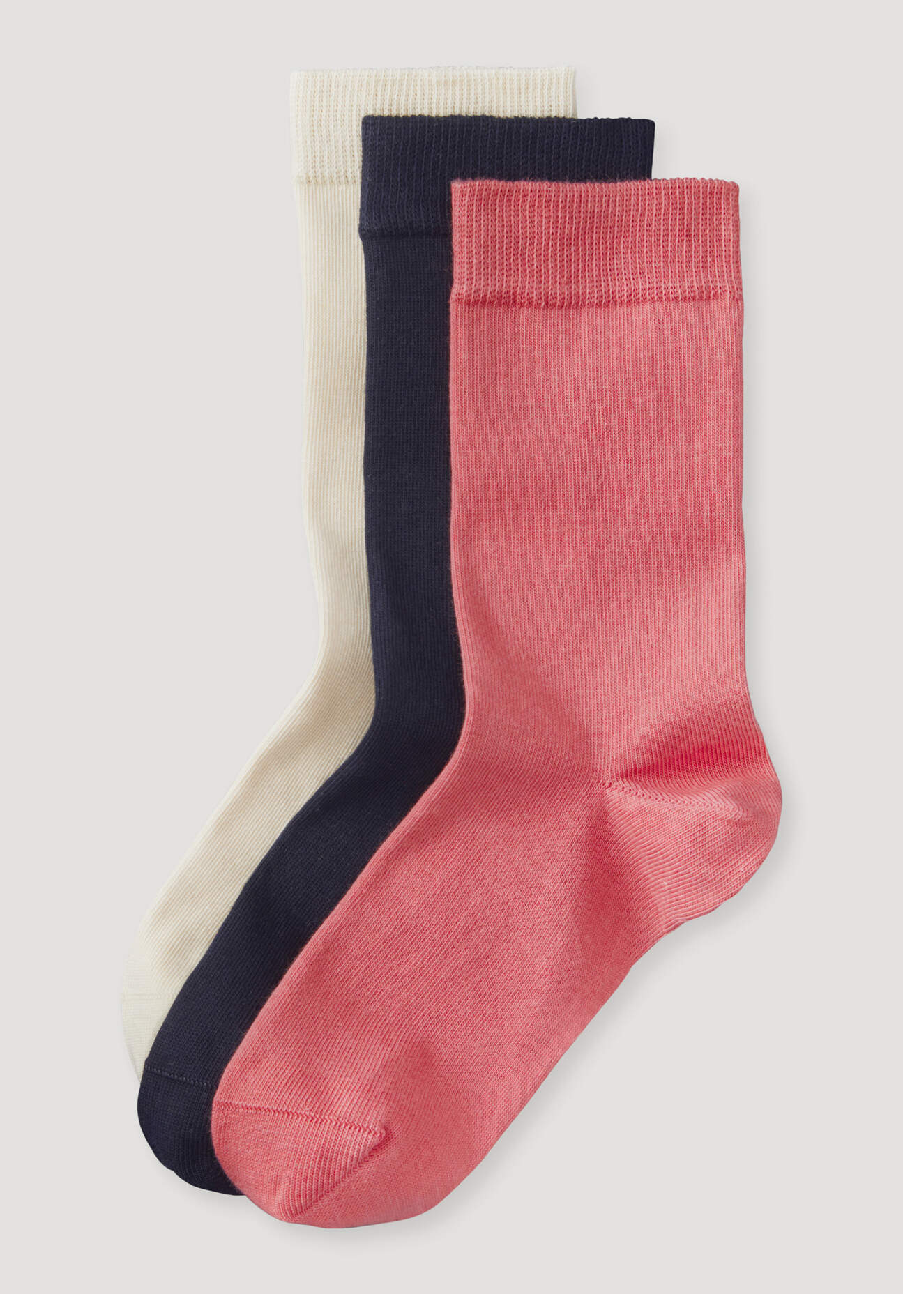 hessnatur Damen-Socke aus Bio-Baumwolle - rot Größe 38-40