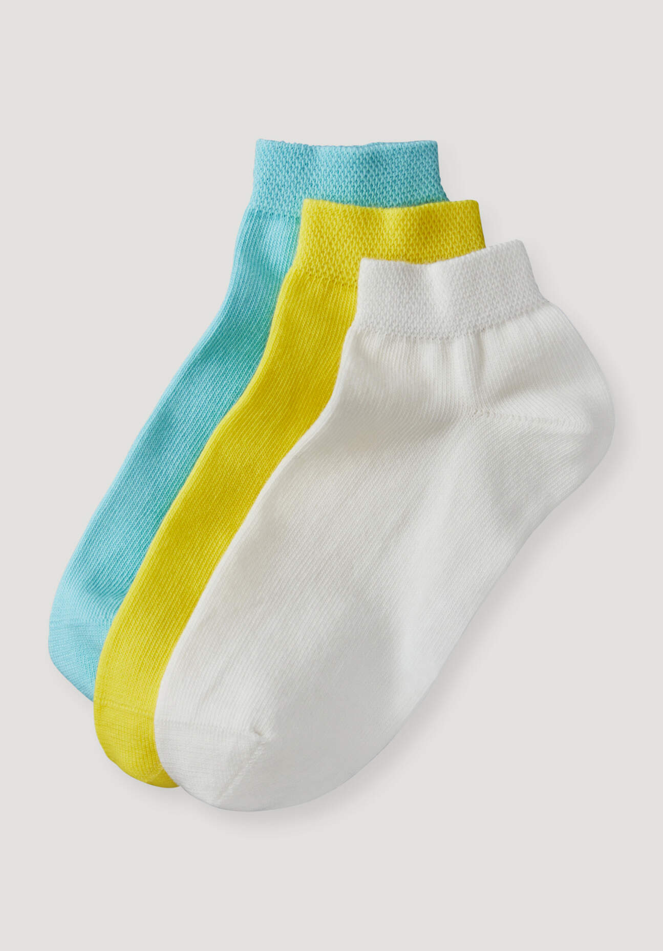 hessnatur Kinder Sneaker Socke aus Bio-Baumwolle - blau Größe 39-42