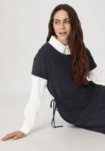 Jersey Kleid Midi Regular aus reiner Bio-Baumwolle - 2