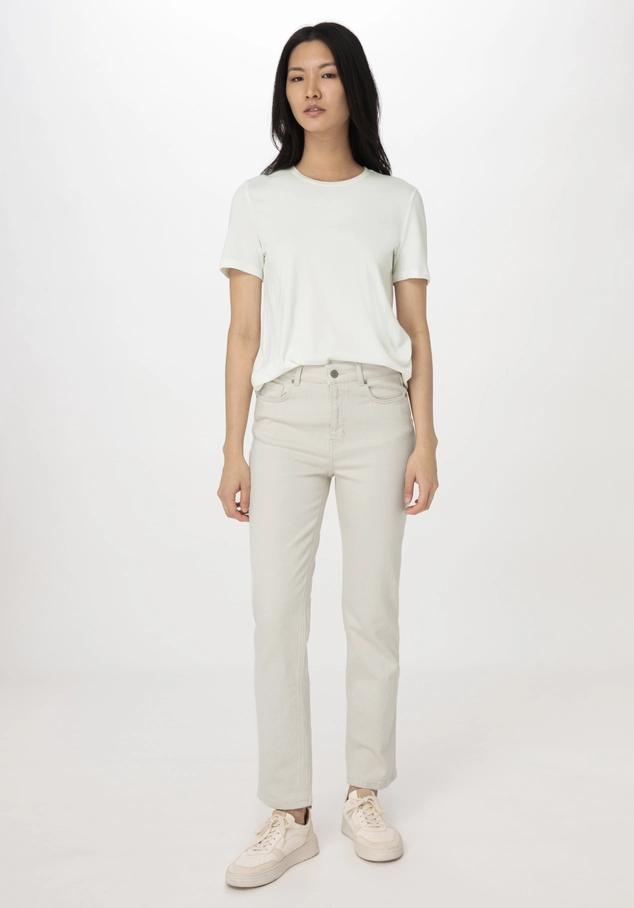 Jeans BEA High Rise Straight aus Bio-Denim mit Hanf