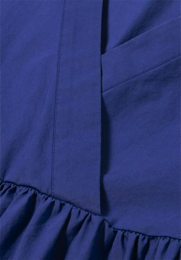 Brushed Popeline Kleid Mini Relaxed aus reiner Bio-Baumwolle - 4