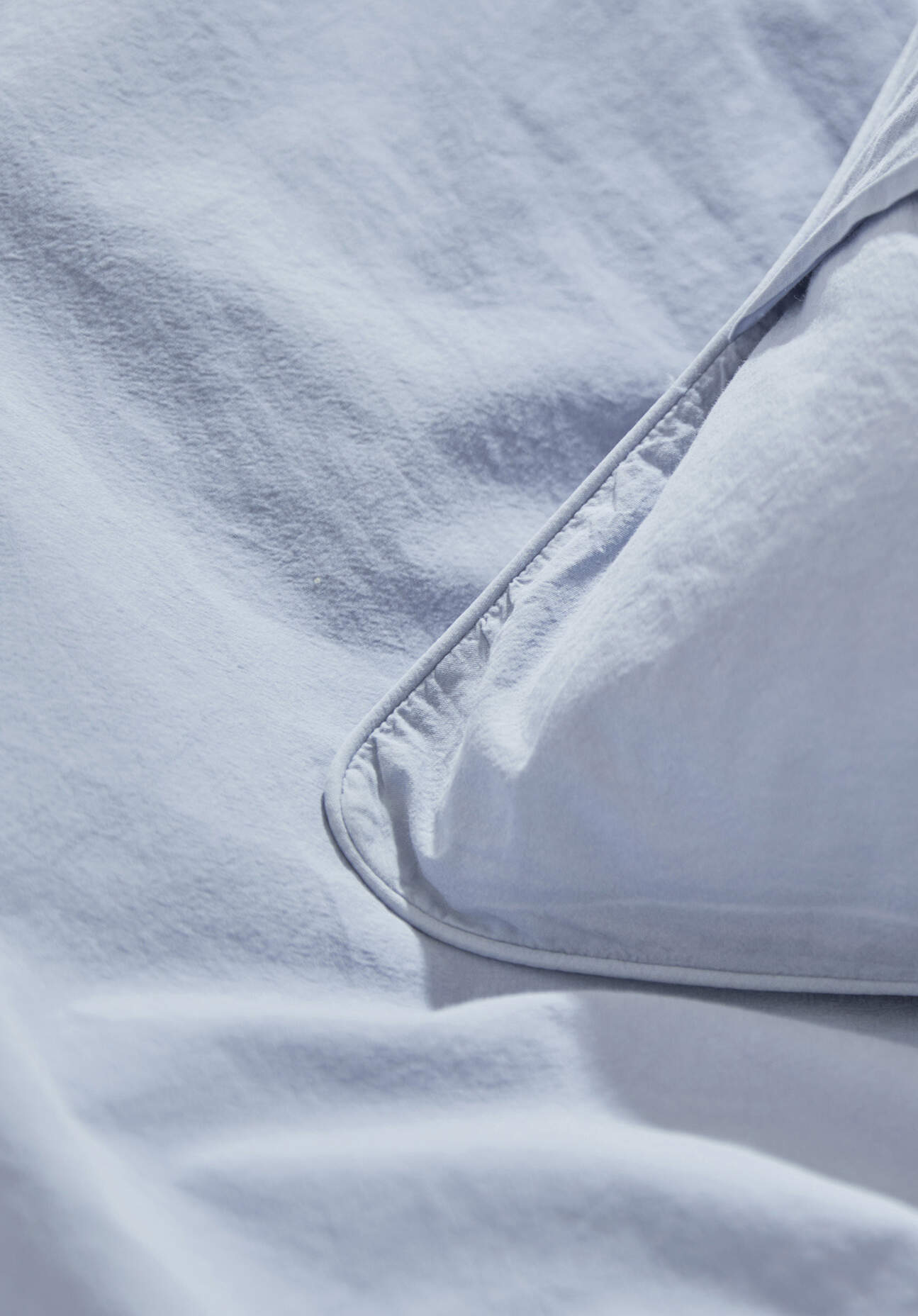 hessnatur Perkal Bettwäsche-Set PATRICK aus Bio-Baumwolle - blau - Größe 15 günstig online kaufen