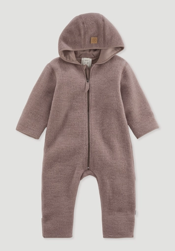 Wollfleece Overall aus reiner Bio-Merinowolle - 0