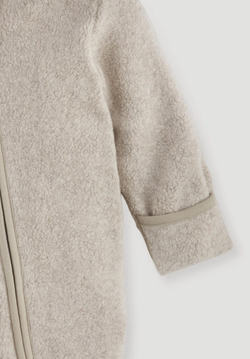 Fleece overall made of pure organic cotton - 3