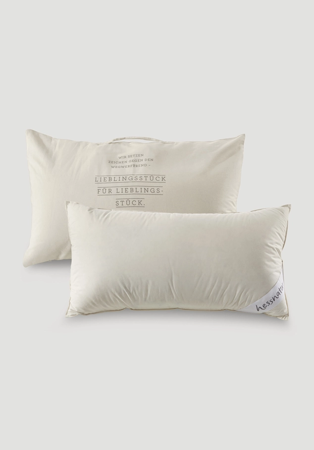 3-chamber support pillow down/feathers