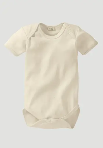 Short-sleeved bodysuit made from pure organic cotton Short-sleeved bodysuit made from pure organic cotton