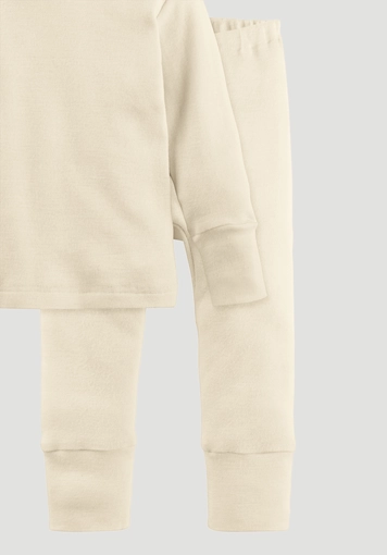 Organic cotton pajamas with organic merino wool and silk - 3