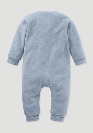 Wool terry overall made from pure organic merino wool - 1