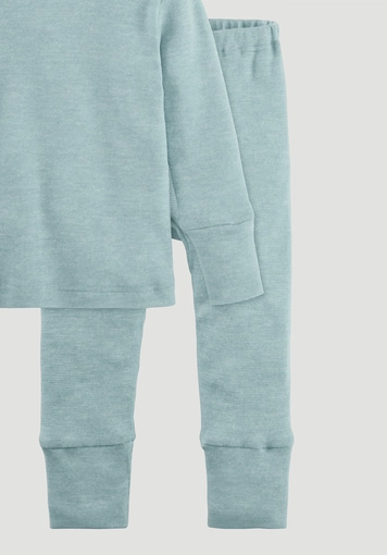 Organic cotton pajamas with organic merino wool and silk - 2