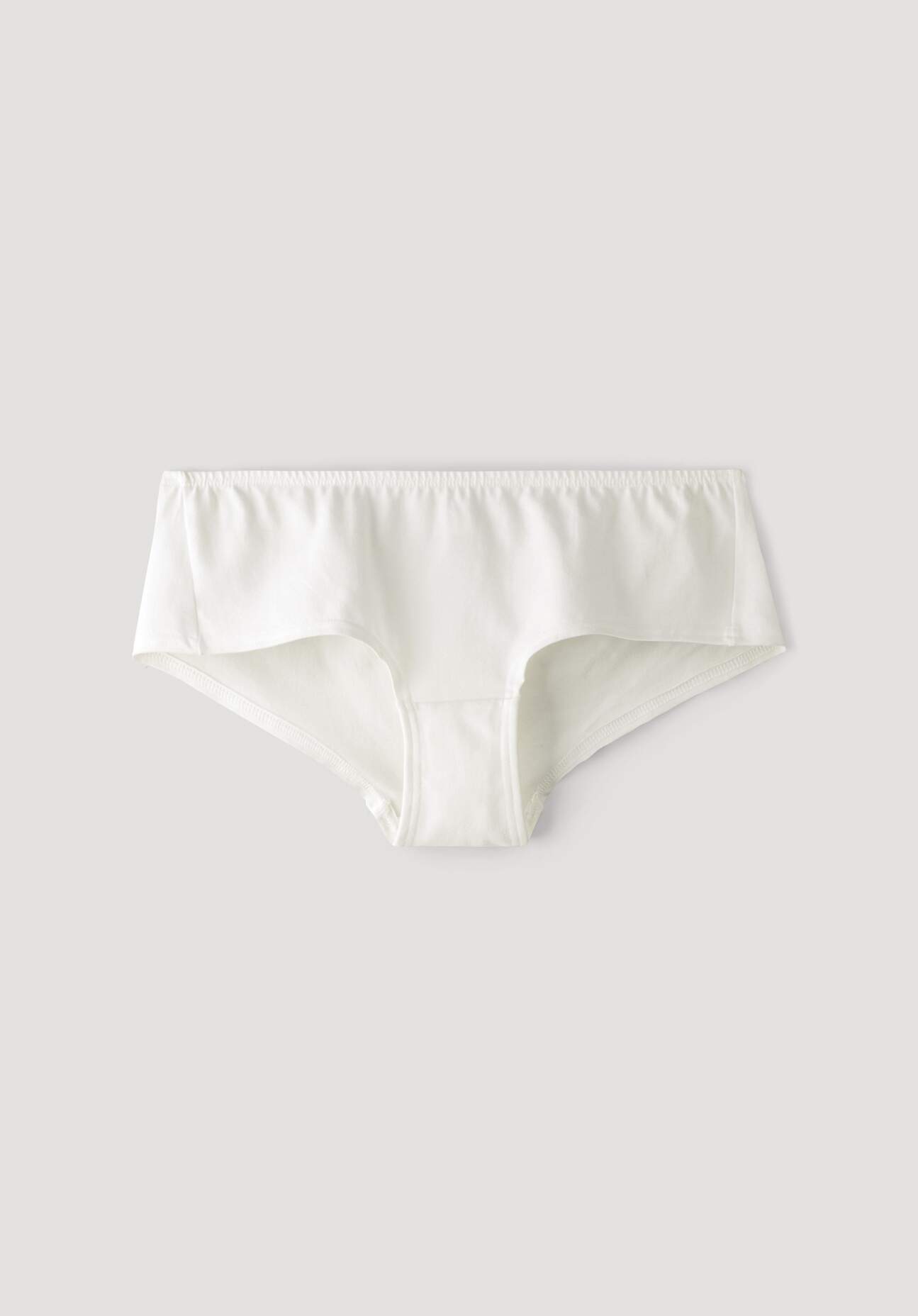 hessnatur Damen Panty low cut aus Bio-Baumwolle - weiß Grösse46