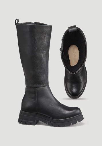 Langschaft-Stiefel aus chromfrei gegerbtem Leder - 2