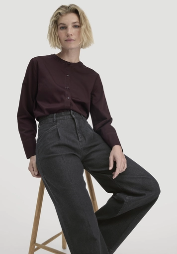 Jeans Super Wide Leg BETTER RECYCLING aus Bio-Denim - 4