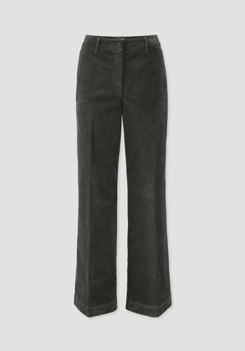 Wide-leg relaxed corduroy trousers made from organic cotton Wide-leg relaxed corduroy trousers made from organic cotton