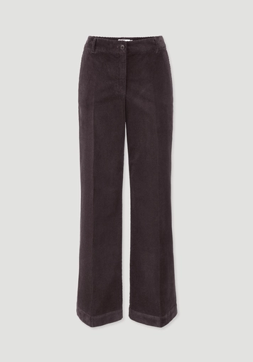 Wide-leg relaxed corduroy trousers made from organic cotton Wide-leg relaxed corduroy trousers made from organic cotton
