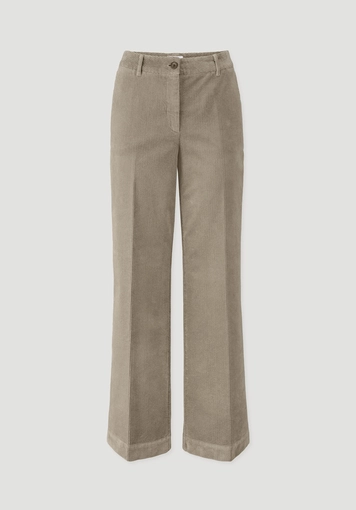 Wide-leg relaxed corduroy trousers made from organic cotton Wide-leg relaxed corduroy trousers made from organic cotton