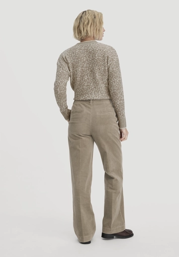 Cordhose Wide Leg Relaxed aus Bio-Baumwolle - 1