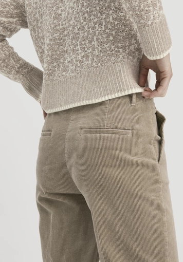 Wide-leg relaxed corduroy trousers made from organic cotton - 2