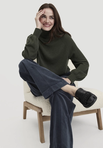 Cordhose Wide Leg Relaxed aus Bio-Baumwolle - 3