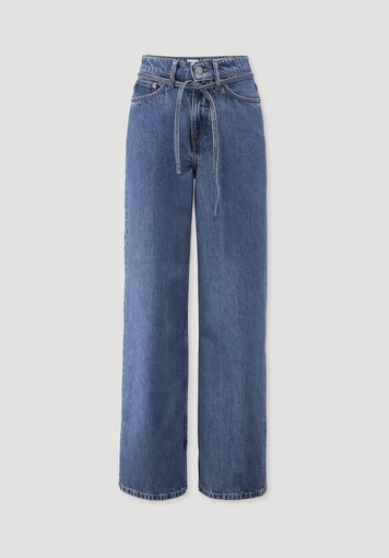 ALVA Wide Leg Soft Jeans made from organic cotton with TENCEL™ Lyocell