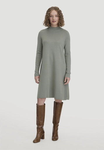 Strick Kleid Relaxed aus TENCEL™ Lyocell mit Bio-Baumwolle - 0