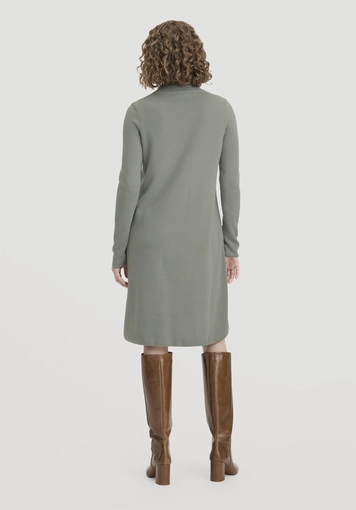 Strick Kleid Relaxed aus TENCEL™ Lyocell mit Bio-Baumwolle - 1