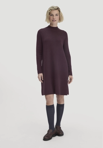 Relaxed knit dress made from TENCEL™ Lyocell with organic cotton - 0